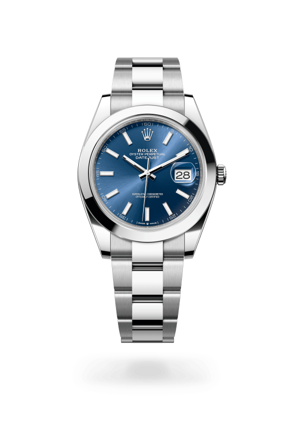 Rolex Datejust 41 Black – Oyster Smooth 126300