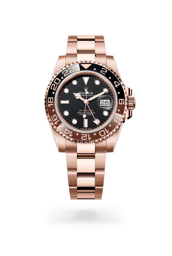 Rolex GMT-Master II Full Rose Gold Rootbeer 126715CHNR