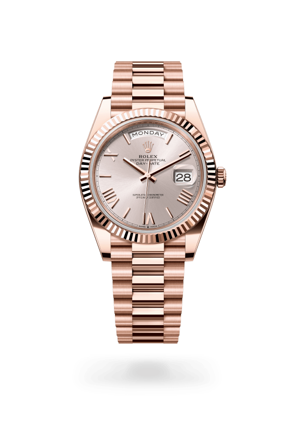 Rolex Day-Date 40 Rose Gold – Olive RBR 228235