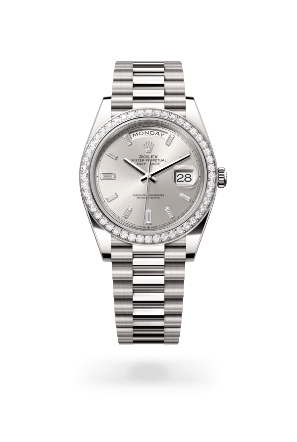 Rolex Day-Date 40 White Gold – DD2 Diamond Dot 228349RBR