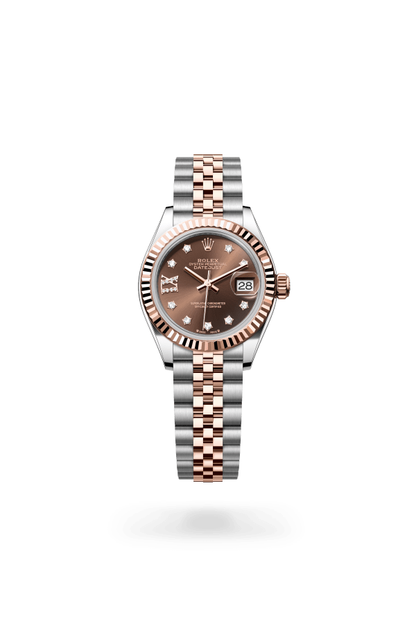 Rolex Lady-Datejust 279171 Oystersteel & 18ct Everose Gold